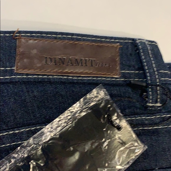 Dinamit Dark Wash Skinny Jeans - Picture 3 of 12